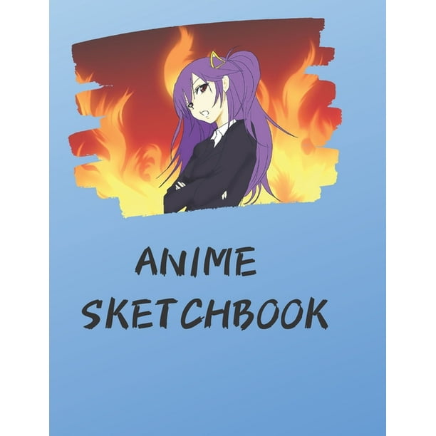 Anime Sketchbook Just A Girl Who Loves Anime Comic Manga Anime Anime Drawing Book Artist Gift Anime Gifts Manga Paper Anime Artbook Manga Sketchbook 100 Pages 8 5x11 Paperback Walmart Com Walmart Com