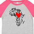 thumbnail image 4 of Inktastic Black History Month Ink Print African Heart Boys or Girls Toddler T-Shirt, 4 of 5