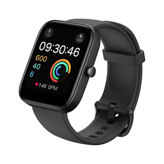 Pre-Owned Amazfit Bip 3 Urban for Adults and Kids, 1.69in Smart Watch, Black, Silicone Band