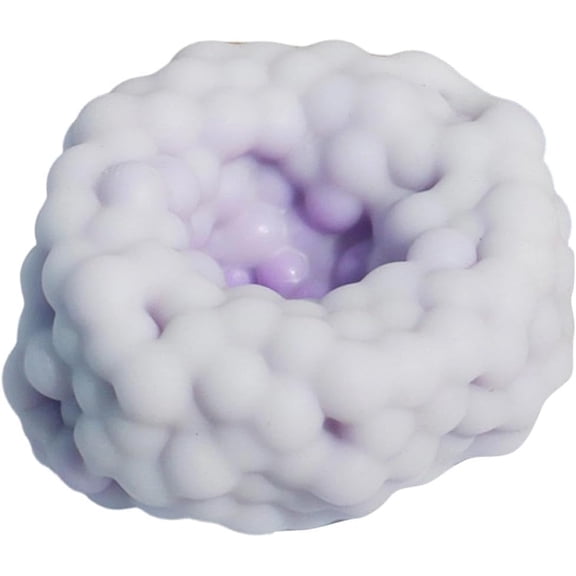Yippzo Handmade Stress Ball Maker Kit - Slow Rebound Sensory Squeeze Balls for Anxiety Relief & Focus - Sand Filled Crunchy Squishy Balls - Portable Desktop Stress Relief Toys