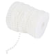 thumbnail image 2 of 25 m/rollo de perlas de alambre de molienda, guirnalda de cuentas, decoración de boda DIY, 6mm (blanco), 2 of 10