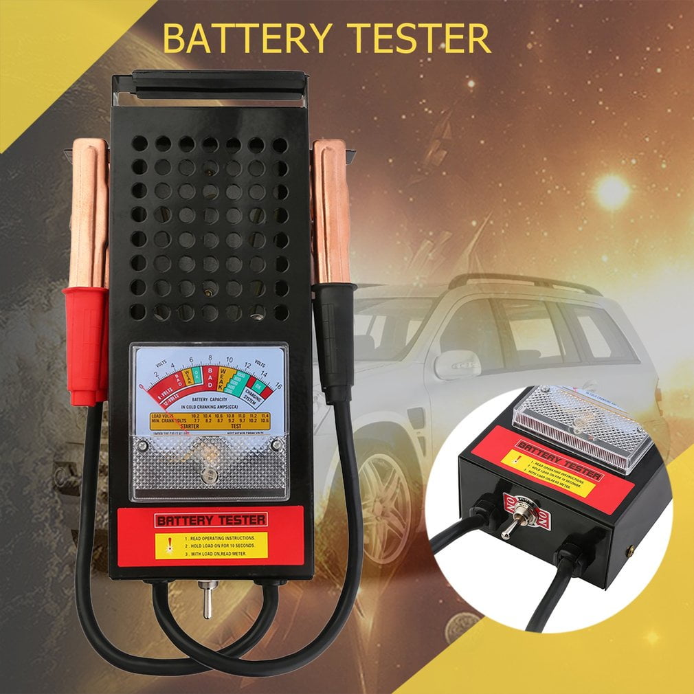 Automotive Battery Testers & Chargers Car Truck Battery Load Tester 100 Amp Load Type 6V 12V