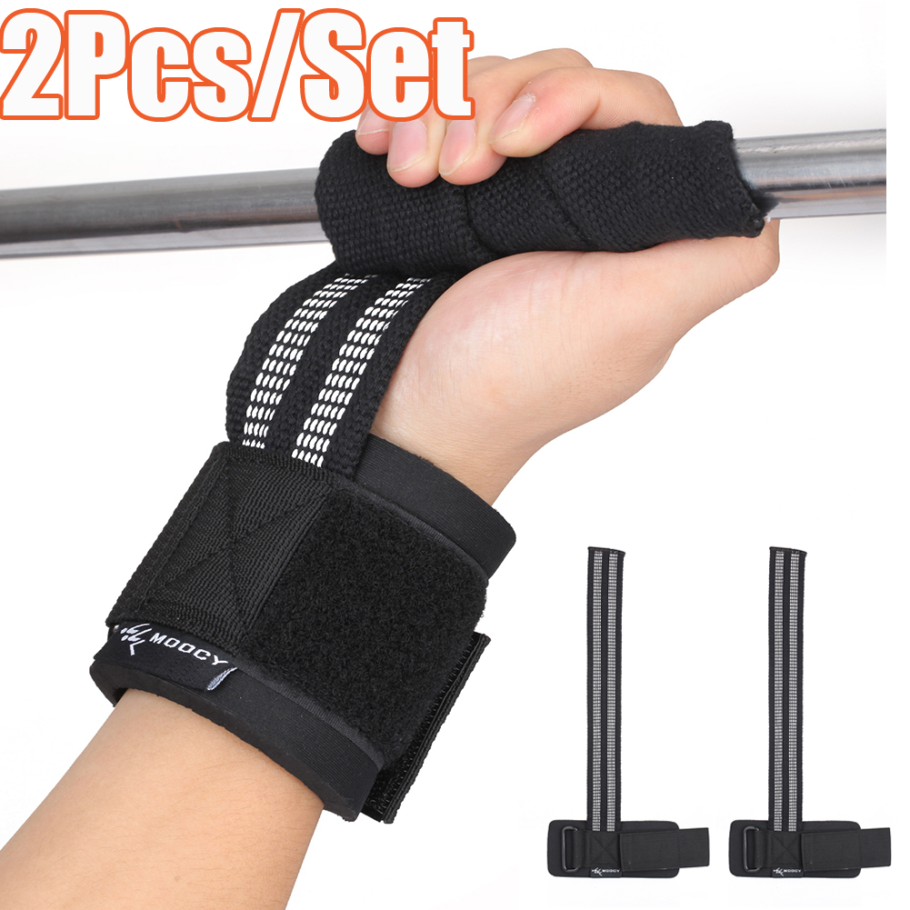 Straps RIMSports Weight Lifting Hooks Heavy Duty Lifting Wrist Straps