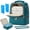 DrakGreen, variant on Wearable Breast Pump Bag with Cooler Compartment Ice Packs Milk Bottle Storage Case Portable Cooler Tote for Breastmilk Storage,Black