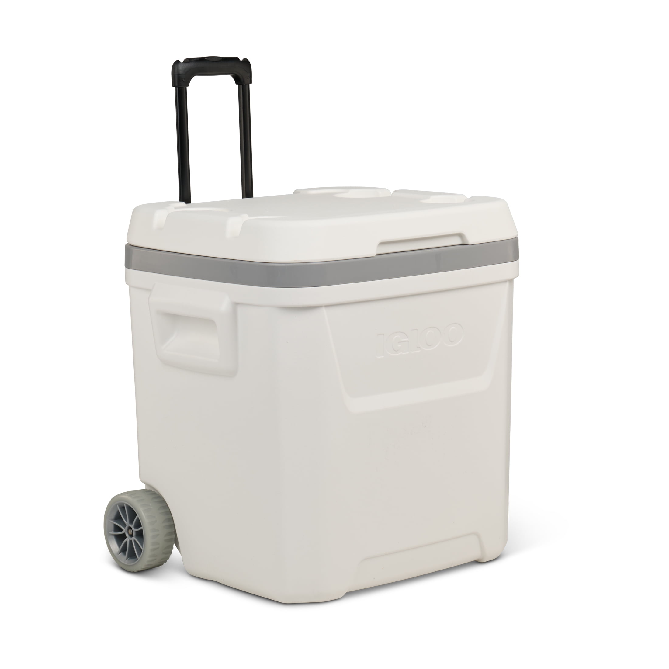Igloo 60 QT Marine Ice Chest Cooler with Wheels, White