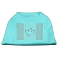 thumbnail image 1 of Canadian Flag Rhinestone Shirts Aqua Xxl (18), 1 of 1