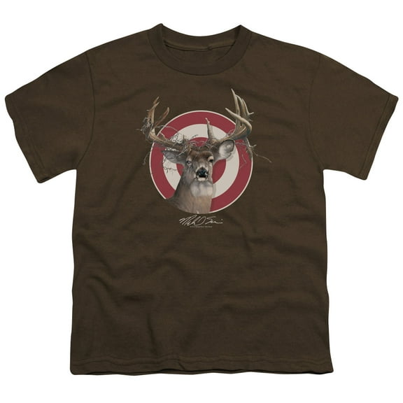 Wild Wings TargE.T. S/S Youth 18/1 T-Shirt Coffee