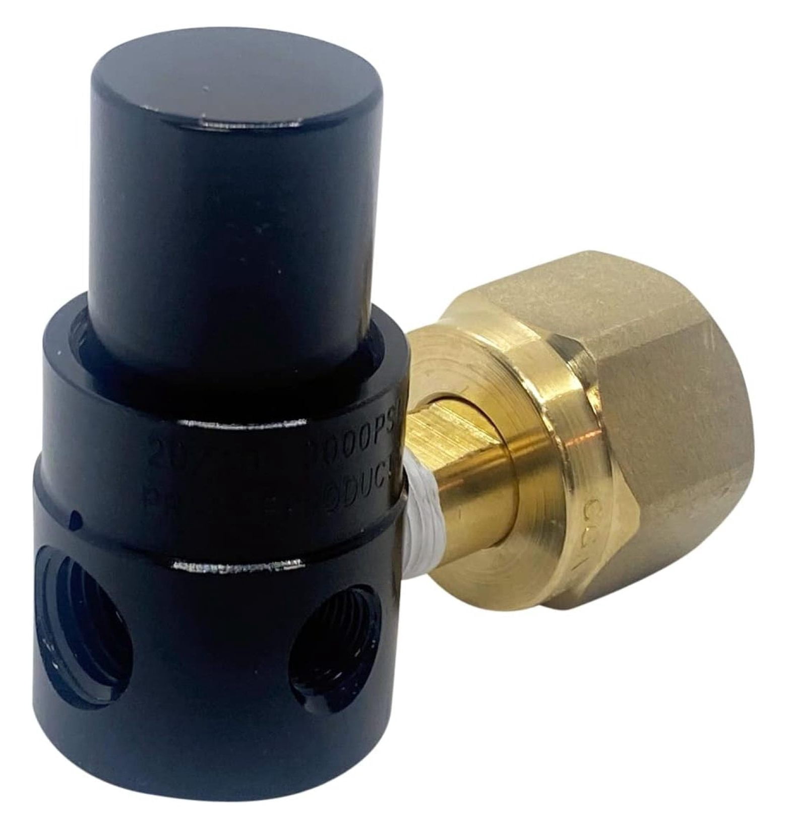 Co2 Air Shifter Compact Mini Aluminum Fixed Regulator 125PSI