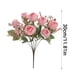thumbnail image 3 of Ramo de seda artificial de rosas y peonías para decoración del hogar, bodas, fiestas, oficina, de larga duración sin mantenimiento, 3 of 8