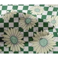 thumbnail image 4 of oneOone Viscose Chiffon Green Fabric Sunflower Floral Sewing Craft Projects Fabric Prints By Yard 42 Inch Wide, 4 of 4