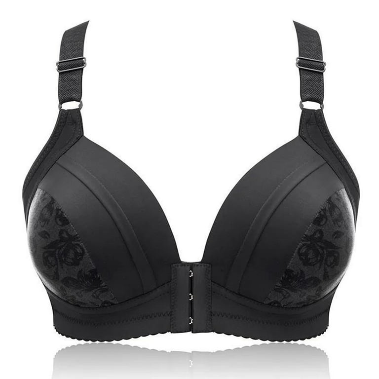 solacol Bras for Women Sexy Womens Bras Comfortable Womens Lace Sexy  Comfortable Breathable Anti-Exhaust Printing Non-Wired Bra