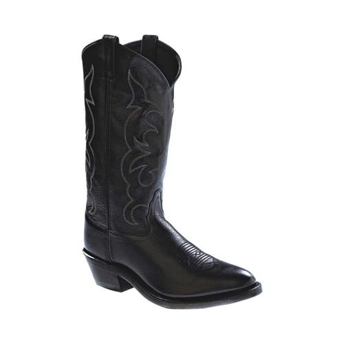 round toe cowboy work boots