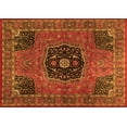 thumbnail image 1 of Ahgly Company Indoor Rectangle Persian Orange Traditional Area Rugs, 2' x 3', 1 of 1