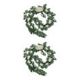 thumbnail image 1 of mmirethe Durable Artificial Flower Table Runner - Good Texture Exquisite Crafted Decoration Wedding White 2Set, 1 of 6