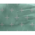 thumbnail image 4 of oneOone Georgette Viscose Fabric Plus Sign Kasuri Decor Fabric Printed BTY 42 Inch Wide, 4 of 4