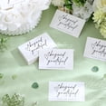 thumbnail image 4 of OULII 100Pcs Thank You Cards For Business Use With Multi Color And Simple Design, 4 of 8
