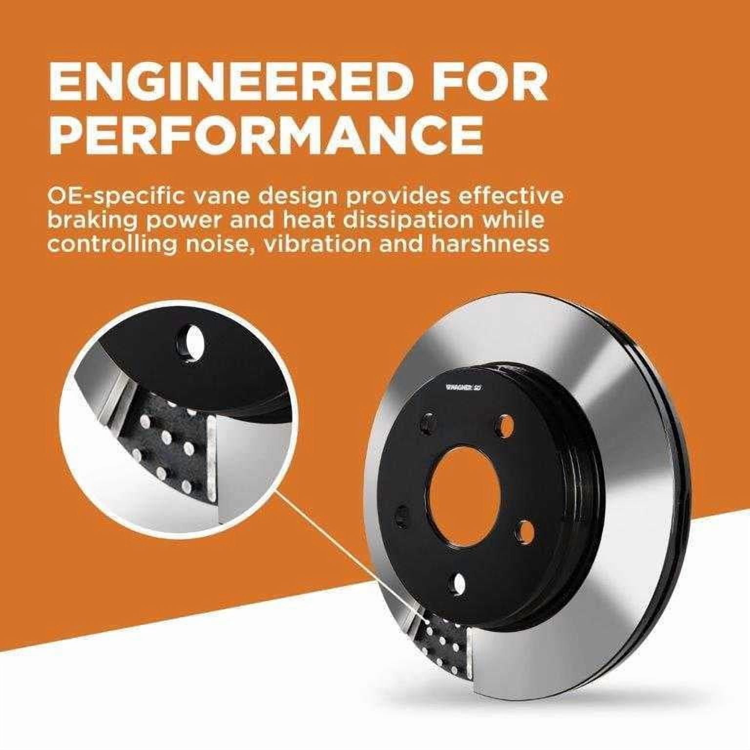 Wagner Brake DSX126212E SevereDuty Rear Disc Brake Rotor