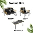 thumbnail image 5 of GAOMON Patio Furniture Set,Black, 5 of 8