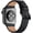 Black+Black, variant on Bands Compatible with Apple Watch Band 38mm 40mm 41mm 42mm 44mm 45mm 49mm, Genuine Leather Replacement Wristband Strap for iWatch Ultra SE Series 9 8 7 6 5 4 3 2 1 Women Men(Gray+Rose Gold)