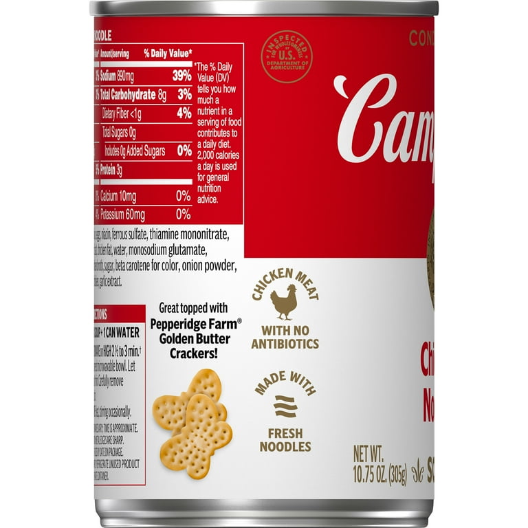 Homestyle chicken noodle soup campbell's deals