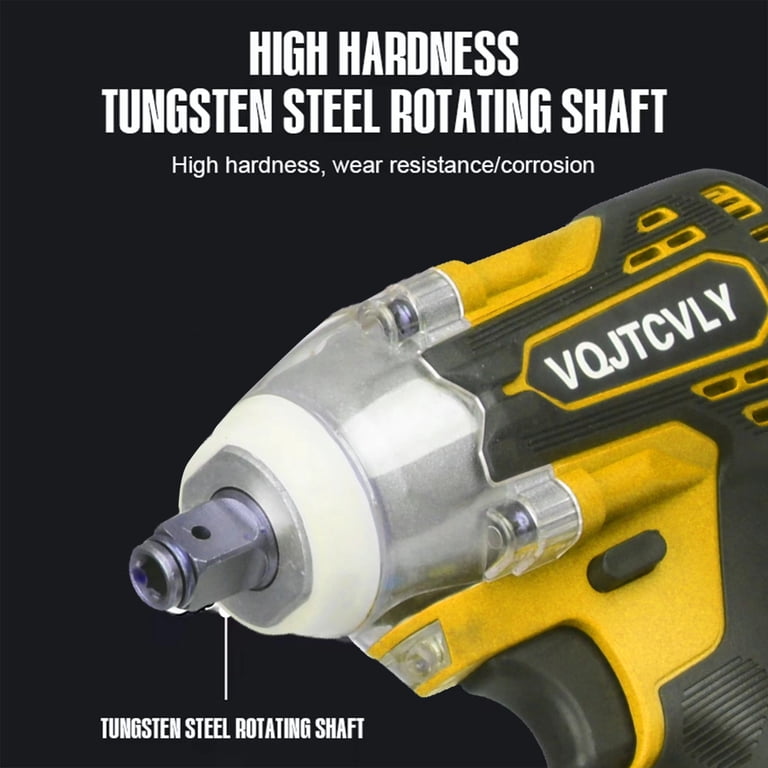 Euur 21V Cordless Impact Wrench, 1/2" with 400 Nm Torque photo 7