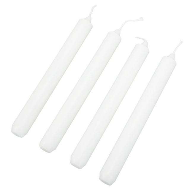 Wax Candles, Taper Candles Straight Pole Romantic for Home Candlelight Dinner