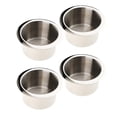 thumbnail image 3 of Paquete de 4 Portavasos Cola de Acero para Bebidas para Vehículos Camiones RV, 3 of 8