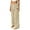Beige, variant on High Waist Casual Trousers WITH Elastic Band Soft Stretch Fabric Comfortable Pants for Women Everyday Wear Versatile Fall Winter Bottoms M Sky Blue