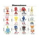 thumbnail image 2 of Sonic Tails Knuckles Eggman Amy Rose Figuras Juego 12 pcs multicolor, 2 of 4