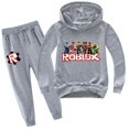 thumbnail image 1 of Roblox-Conjunto de ropa periférica para niños y niñas, Chaqueta de algodón, pantalones, 2 piezas, traje deportivo informal, regalos, 1 of 5
