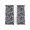 Black, variant on Black Spring Floral Sheer Curtains 63 Inch Length 2 Panels Set Window Treatments, Farmhouse Flowers Elegant Pastoral Rod Pocket Semi Curtains for Living Room/Bedroom/Kitchen Décor, 104"W x 63"L