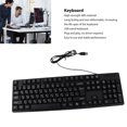 thumbnail image 3 of Teclado Con Cable De 104 Teclas, Teclado De Computadora ABS De Diseño Ergonómico Inclinado, Con Cable De 1,3 Metros Para Computadora Portátil De Escritorio, 3 of 7