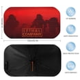 thumbnail image 2 of Lethal Company Sombrilla Solar para Auto - Protector de Parabrisas Plegable | Cortina Solar Delantero | Bloqueo UV y Aislamiento de Calor 133x73cm, 2 of 6