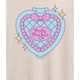 thumbnail image 3 of Polly Pocket - Polly Pocket Quilted Heart Case - Women's Oversized Graphic T-Shirt, 3 of 5