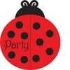 25-Count Party Invitations, Ladybug Fancy