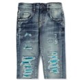 thumbnail image 3 of Evolution in Design Boys' Rip Repair Jeans - blue/aqua, 2t (Toddler), 3 of 4