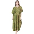 thumbnail image 1 of eloria Floral Printed Women's Oversized Maxi Kimono Kaftan Caftan Summer Beach Dress, 1 of 5