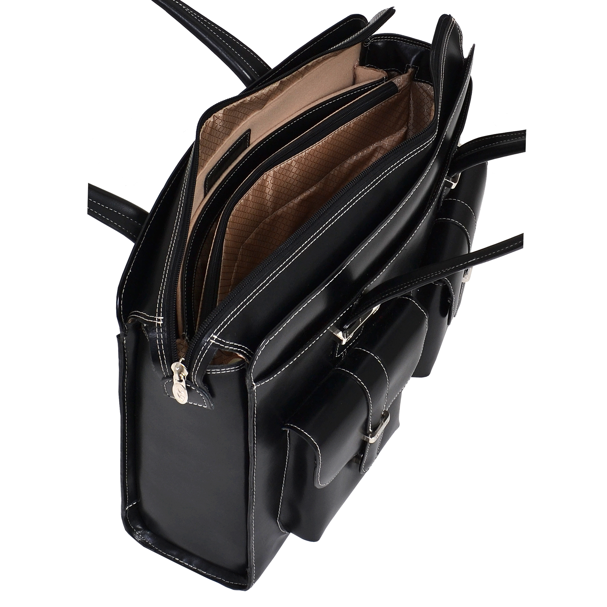 McKlein, W Series, ALEXIS, Top Grain Cowhide Leather, 14" Leather Ladies' Laptop Briefcase - image 5 of 5