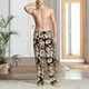thumbnail image 2 of Fotbe Retro Hydrangeas Pantalones de Pijama para Hombre, Pantalones de Dormir, Pantalones de Casa con Cintura Ajustable y Bolsillos-XX-Large, 2 of 6