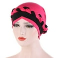thumbnail image 1 of CNKOO Mode Femmes Bonnet Élastique Turban Chapeau Cancer Chimio Perte de Cheveux, 1 of 10