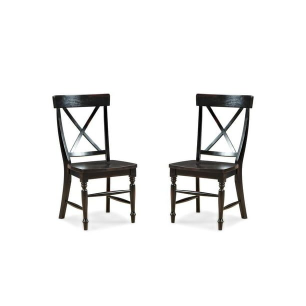 Generic Imagio home roanoke xback dining side chairs, set of 2, rubbed
