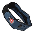 thumbnail image 1 of Inflatable Waist Support Brace, Cotton Fabric Lumbar Traction Belt Inflatable Reduce Pressure Lower Back Support Brace With Hand Pump, 1 of 8