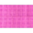 thumbnail image 1 of Ahgly Company Indoor Rectangle Checkered Pink Modern Area Rugs, 5' x 8', 1 of 4