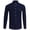 Navy, variant on Fesfesfes Corduroy Slim Tops for Men Casual Lapel Button Button Chest Pocket Solid Color Long sleeve Shirt Men's Dressy Tops Sale Clearance