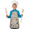 thumbnail image 2 of I Love My Dogs Art Kids Aprons for Girls and Boys,Adjustable Neck Strap Toddler Aprons for Kids Cooking Baking, 2 of 7