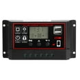 thumbnail image 2 of Controlador de energía solar, 12V 24V 50A Controlador fotovoltaico solar Controlador solar LCD Construcción robusta, 2 of 14