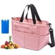 thumbnail image 1 of Bolsa del Almuerzo,Bolsa De Almuerzo Unisex,Reutilizable Bolsa Bolsa de almuerzo aislante de gran capacidad de pana a prueba de fugas,Adecuado para picnic,oficina,viajes., 1 of 4