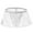 White, variant on Mens G String, Mens Underwear, Low Rise Lace Flared Skirt G String Novelty Breathable Stretchy Party Blue Free Size