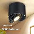 thumbnail image 3 of Angle Adjustable Dimmable Surface Mounted Downlight led Ceiling Lamp 5W 7W 9W 15W LED COB Spot Light AC110/220V Ceiling Light, 3 of 5