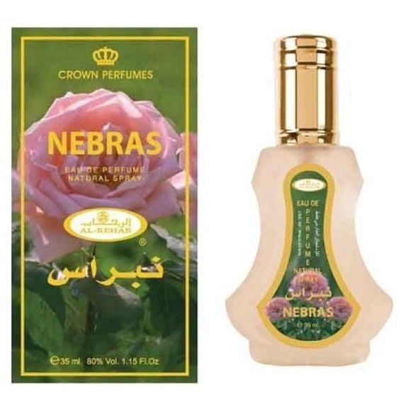Perfume en aerosol Al-Rehab Nebras 35 ml (1,15 fl. oz) Eau De Natural